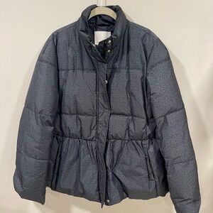 Lark & Ro Dark Gray Puffer Jacket